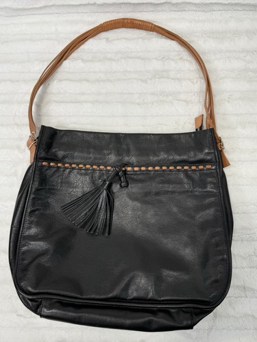Francesco biasia black leather - francesco,