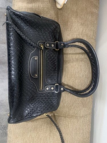 Francesco biasia black leather - francesco,