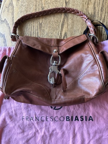 Vtg francesco biasia - biasia, brown