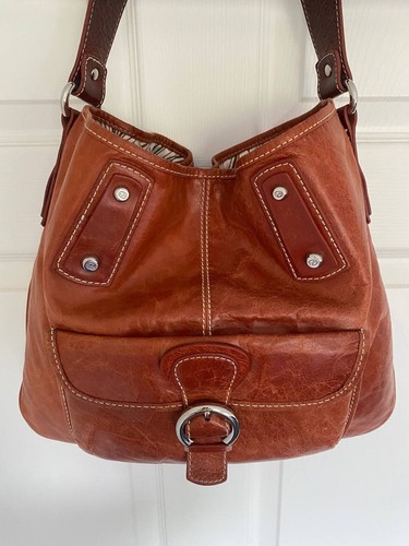 Francesco biasia leather trim - leather,
