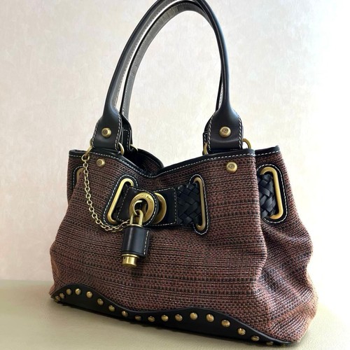 Francesco biasia handbag woven - francesco,