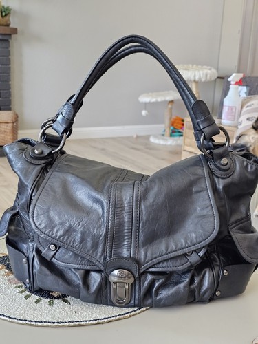 Francesco biasia black satchel - biasia,