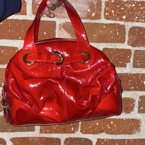 Francesco biasia red patent - francesco,