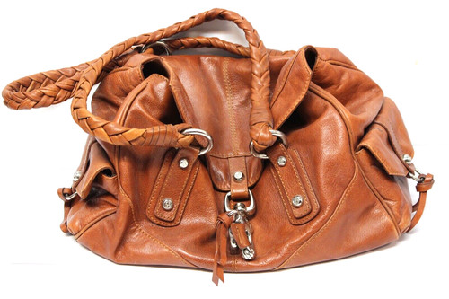 Francesco biasia satchel brown - francesco,