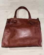 Tote bag vintage in pelle -